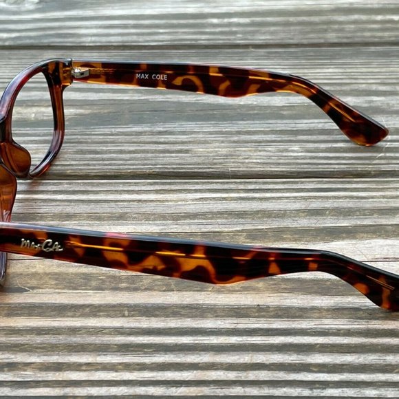 Max Cole EyeglassesSunglasses Frame Brown Tortoise MC1456 52[]18 140 Frame Only - Picture 7 of 12